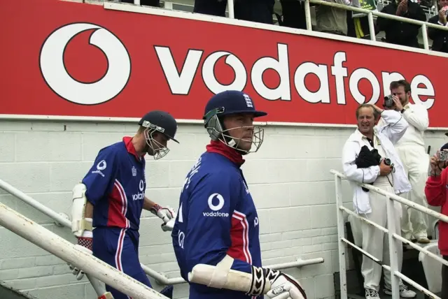 Nick Knight and Marcus Trescothick