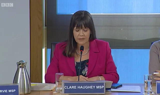 Standards committee convener Clare Haughey