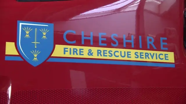 Cheshire fire engine