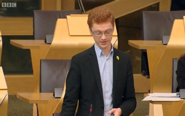 Green MSP Ross Greer