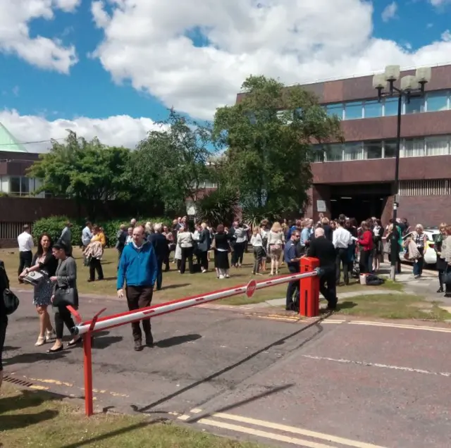 Staff at Civic Centre