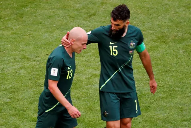 Aaron Mooy and Mile Jedinak