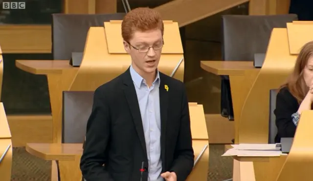 Green MSP Ross Greer