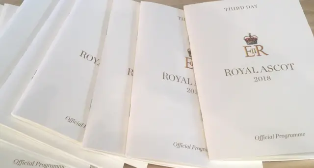 Royal Ascot racecards