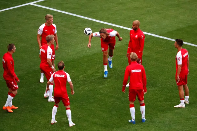 Denmark players