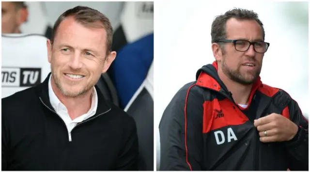 Gary Rowett and David Artell