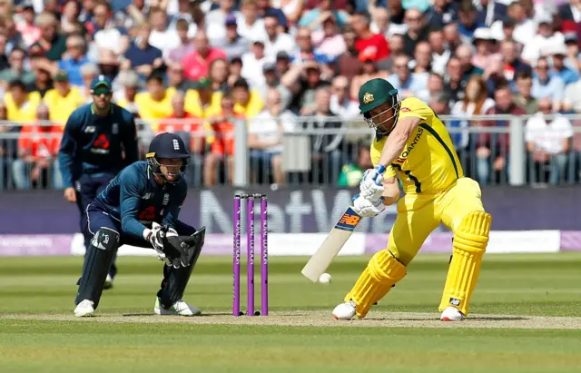 Australia's Aaron Finch