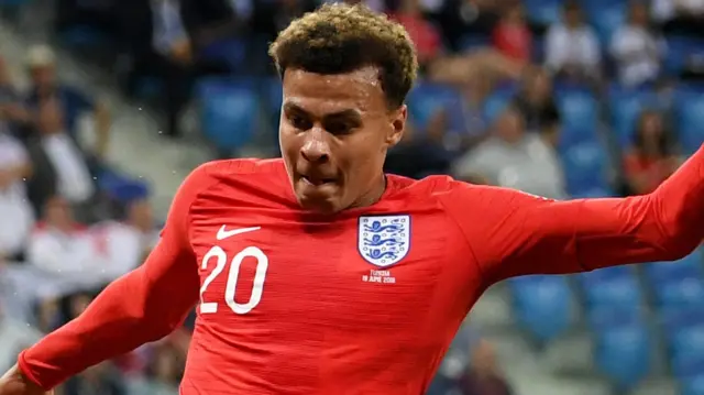 England midfielder Dele Alli