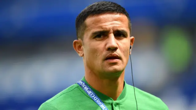 Tim Cahill ahead of Australia's clash with Denamark