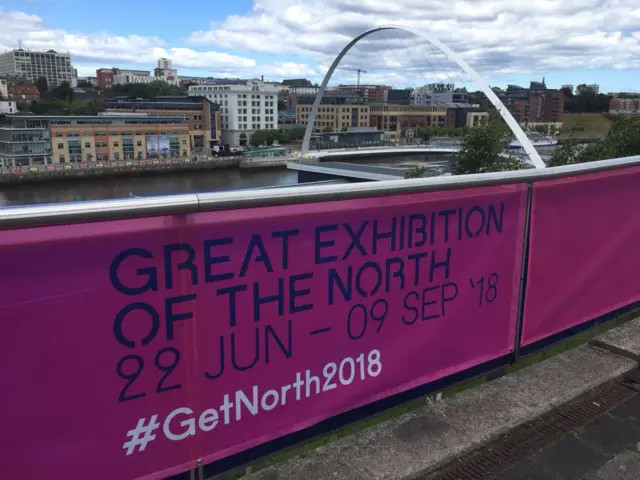 Great Exhibition of the North banner