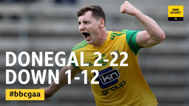 Donegal secured the final slot with a dominant defeat of Down