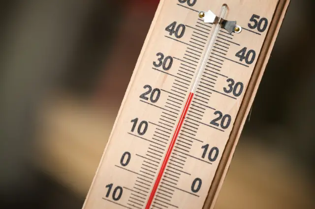 A thermometer