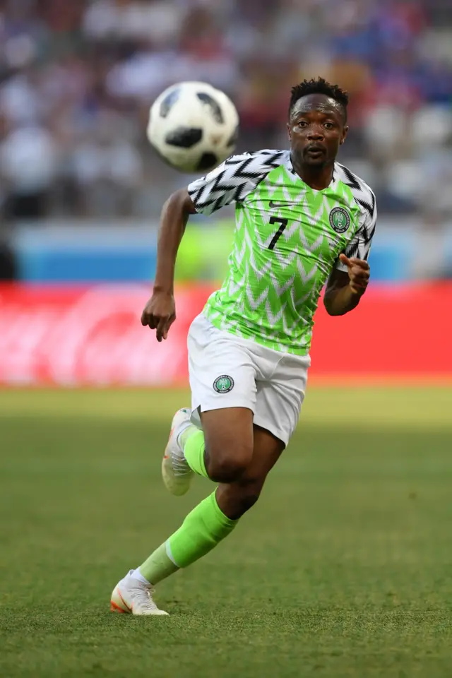 Ahmed Musa of Nigeria