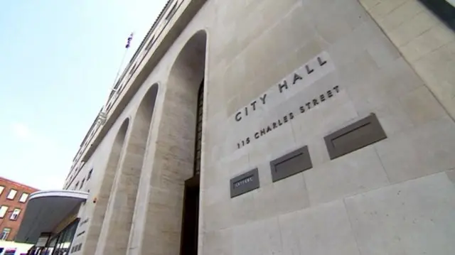 City Hall, in Leicester