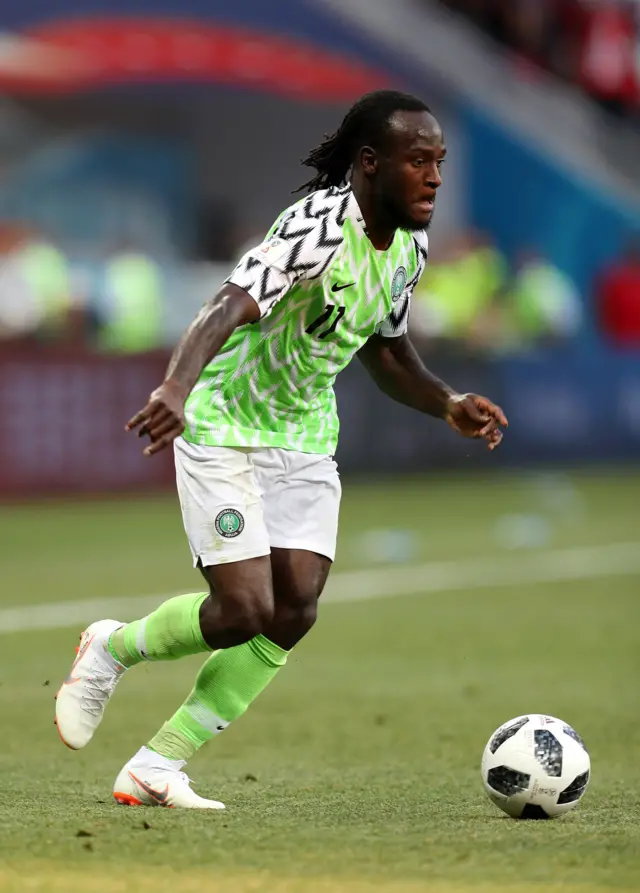 Victor Moses of Nigeria