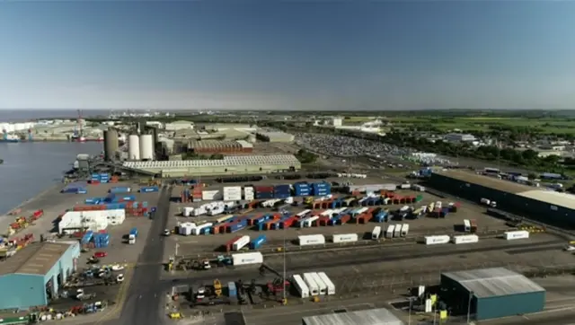 Immingham port