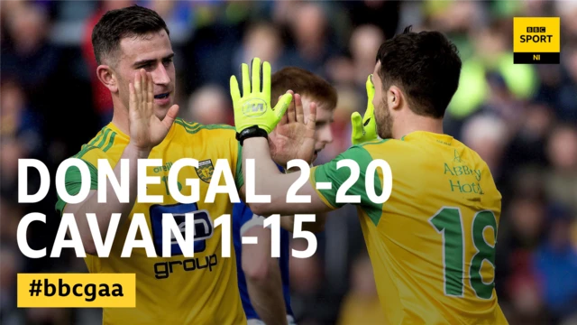 Donegal won the opener against the Breffni men in Ballybofey