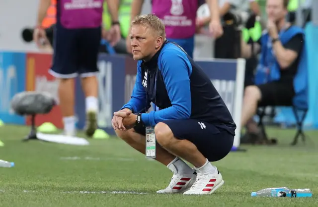 Iceland coach Heimir Hallgrimsson