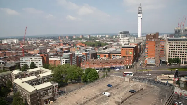 View from Library of Birmingham