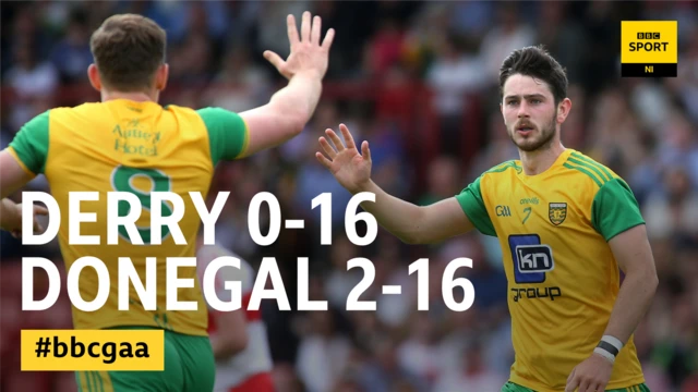 Donegal knocked out the Oak Leaf county at Celtic Park in the quarter-finals