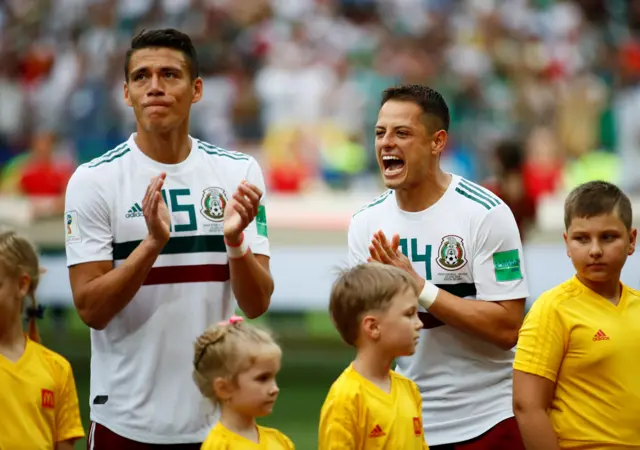 Hector Moreno Javier Hernandez