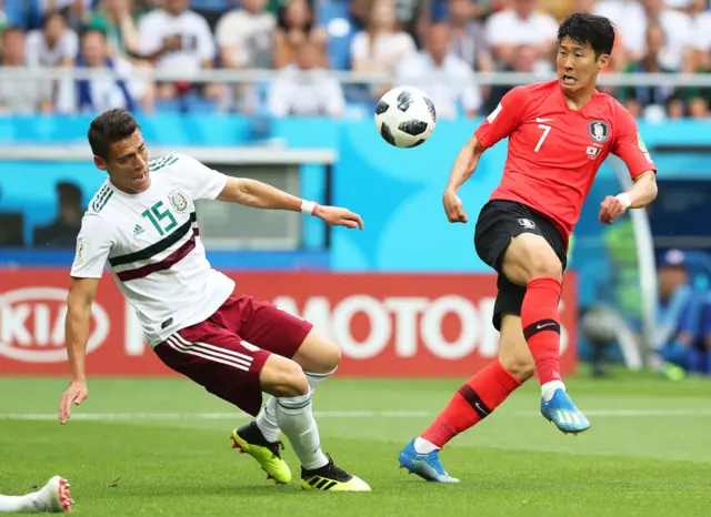 Hector Morreno Son Heung-min