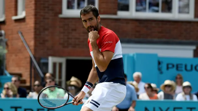 Cilic wins his semi-final against Kyrgios