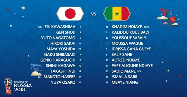 Japan v Senegal