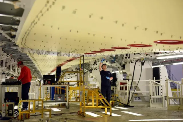 Airbus wing construction