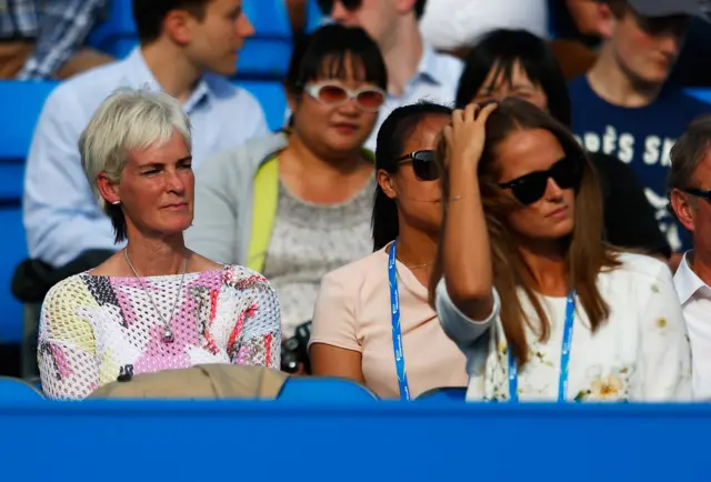 Judy Murray, Kim Sears