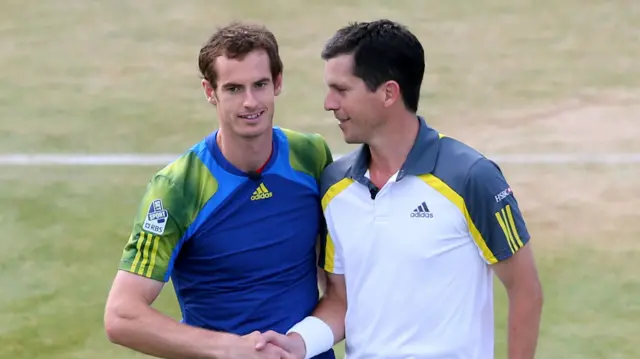 Andy Murray, Tim Henman