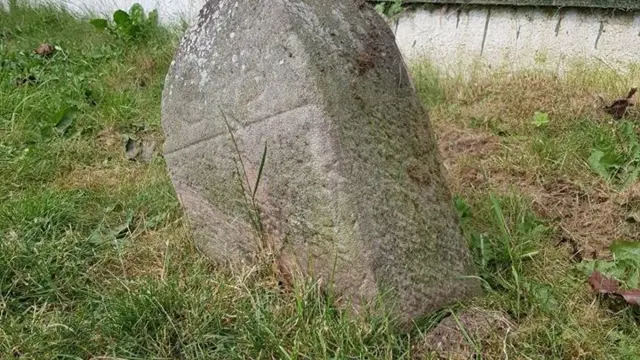 The marker stone