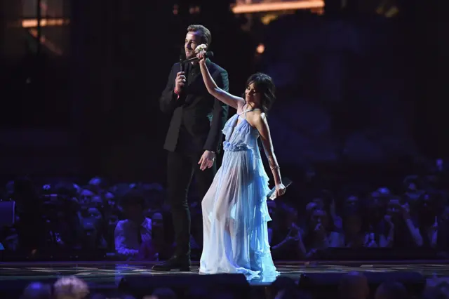 Harry Kane and Camila Cabello