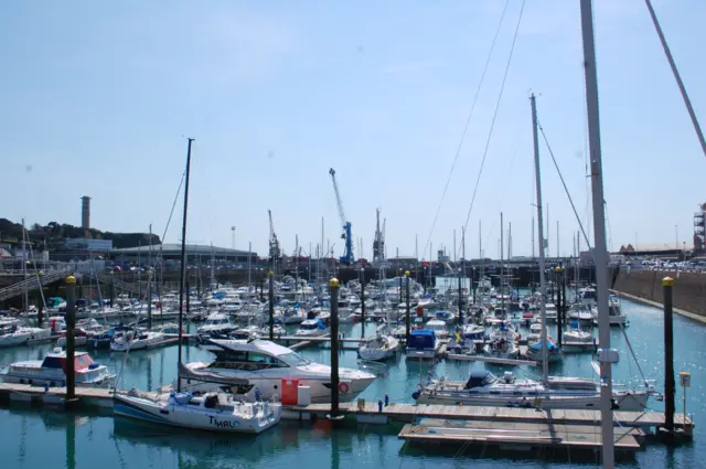 Jersey marina