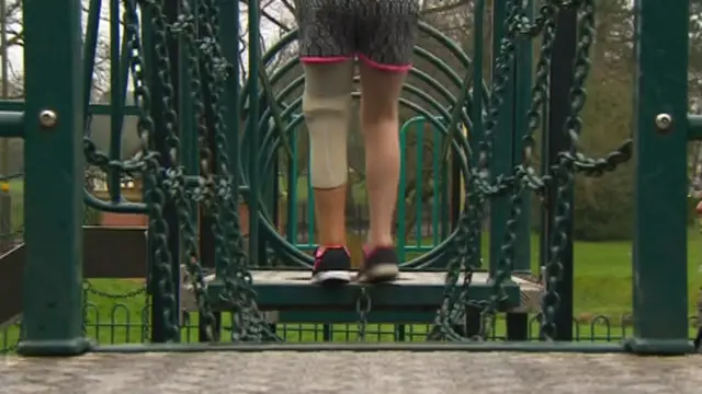 Child on playground