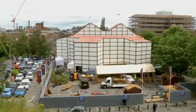 Shakespeare's Rose theatre in York