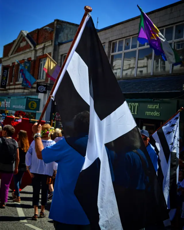 St Piran's flag