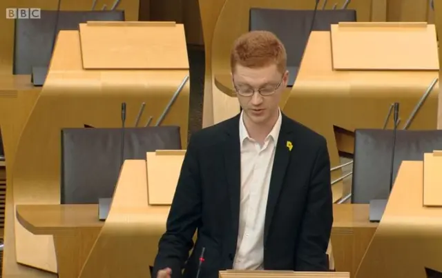 Green MSP Ross Greer