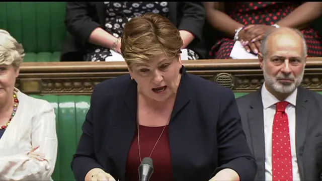 Shadow Foreign Secretary, Emily Thornberry