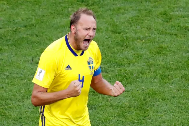 Sweden's Andreas Granqvist