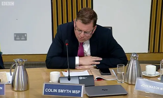 Labour MSP Colin Smyth