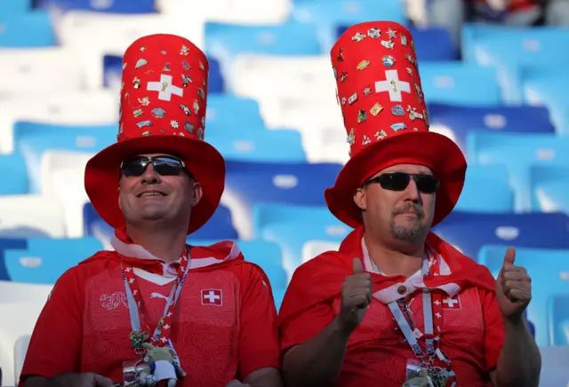 Swiss fans