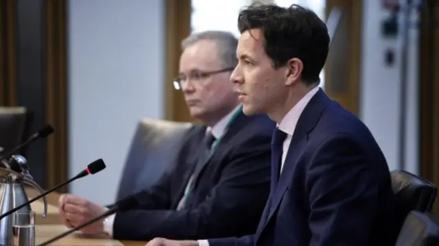 STV chief executive Simon Pitts gave evidence to the committee earlier in June