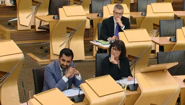 Humza Yousaf and Alison di Rollo