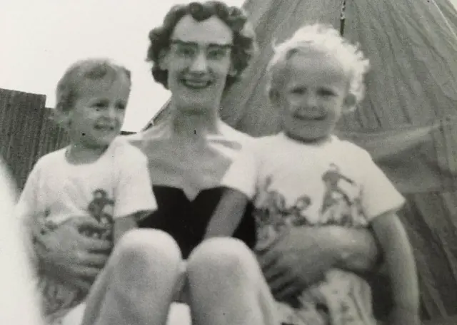 From left to right: Carole Hope, mum Eleanor Hope and Patricia Hope