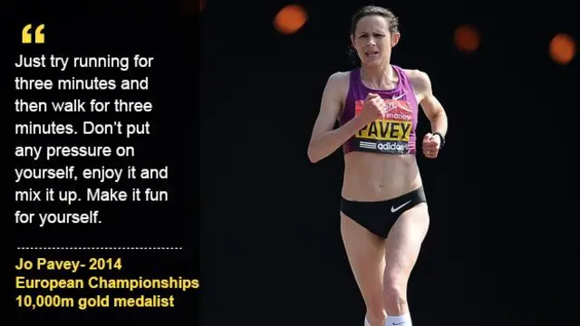 Jo Pavey - how to get inspired with Athletics