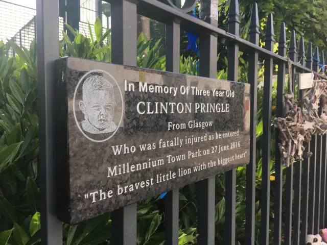 Clinton Pringle memorial