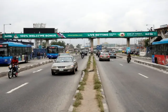 Street in Lagos, Nigeria