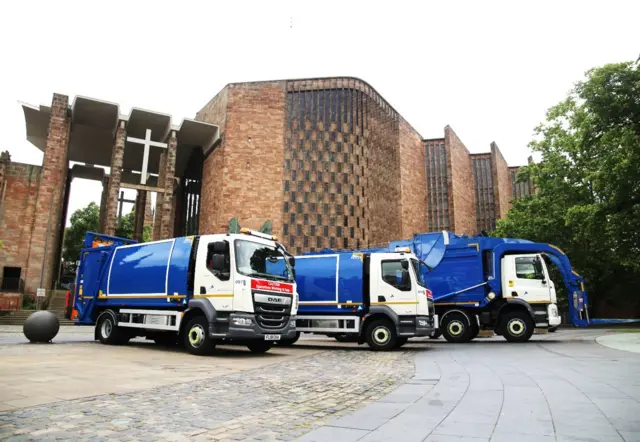 Bin lorries