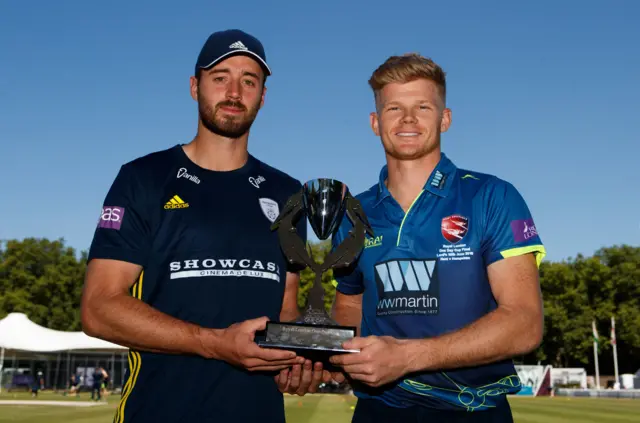 James Vince and Sam Billings